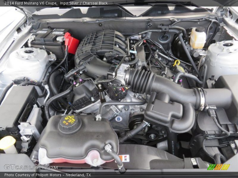 2014 Mustang V6 Coupe Engine - 3.7 Liter DOHC 24-Valve Ti-VCT V6