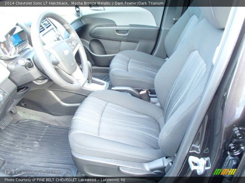 Mocha Bronze Metallic / Dark Pewter/Dark Titanium 2014 Chevrolet Sonic LT Hatchback