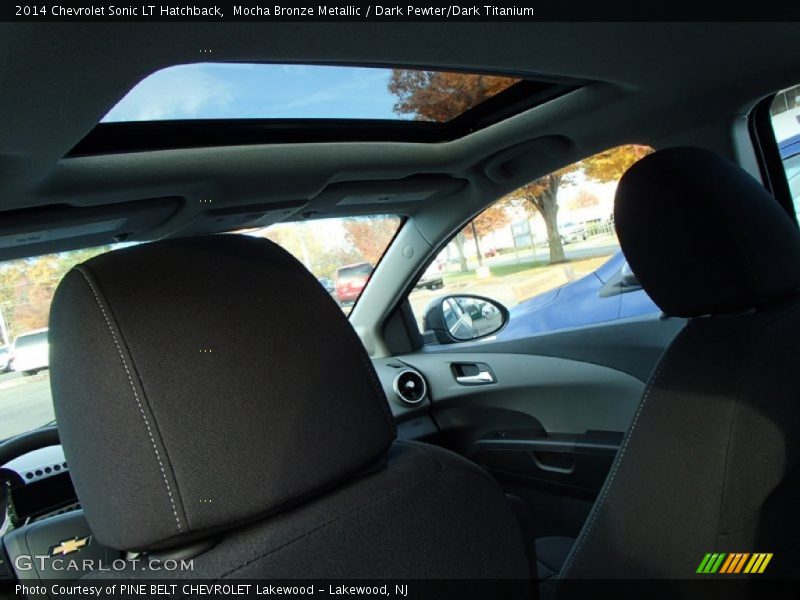 Mocha Bronze Metallic / Dark Pewter/Dark Titanium 2014 Chevrolet Sonic LT Hatchback