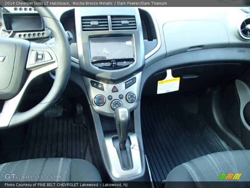 Mocha Bronze Metallic / Dark Pewter/Dark Titanium 2014 Chevrolet Sonic LT Hatchback