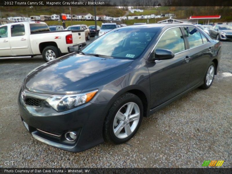 Magnetic Gray Metallic / Black/Ash 2012 Toyota Camry SE