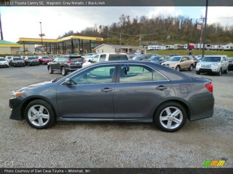 Magnetic Gray Metallic / Black/Ash 2012 Toyota Camry SE