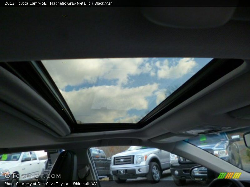 Magnetic Gray Metallic / Black/Ash 2012 Toyota Camry SE