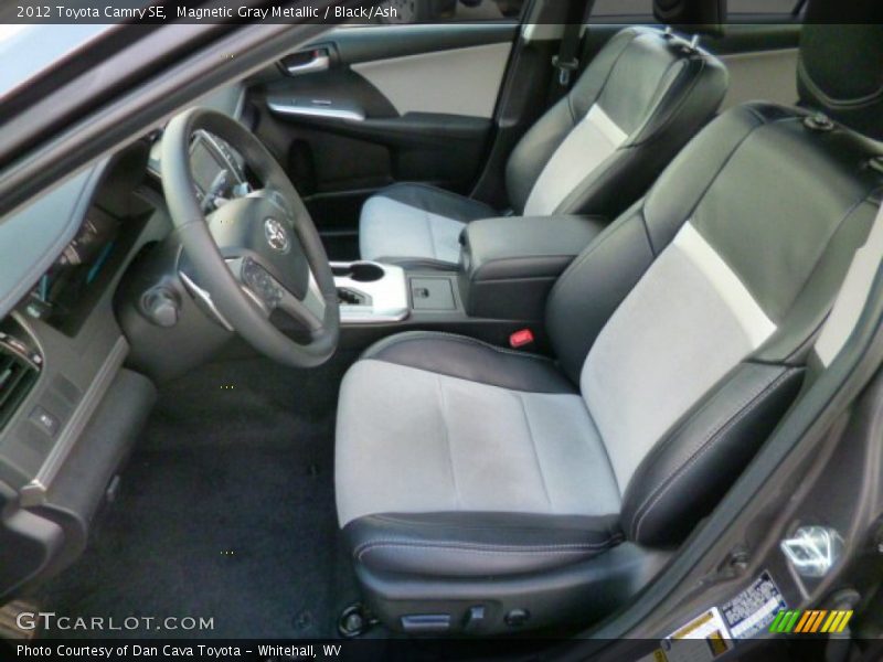 Magnetic Gray Metallic / Black/Ash 2012 Toyota Camry SE