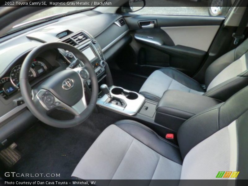 Magnetic Gray Metallic / Black/Ash 2012 Toyota Camry SE