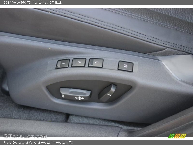 Ice White / Off Black 2014 Volvo S60 T5