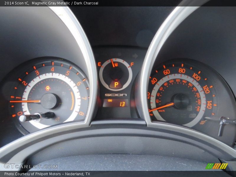 Magnetic Gray Metallic / Dark Charcoal 2014 Scion tC