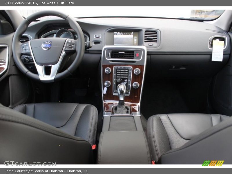 Ice White / Off Black 2014 Volvo S60 T5