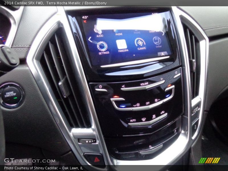 Terra Mocha Metallic / Ebony/Ebony 2014 Cadillac SRX FWD