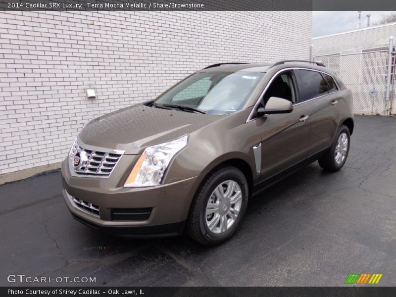 Terra Mocha Metallic / Shale/Brownstone 2014 Cadillac SRX Luxury