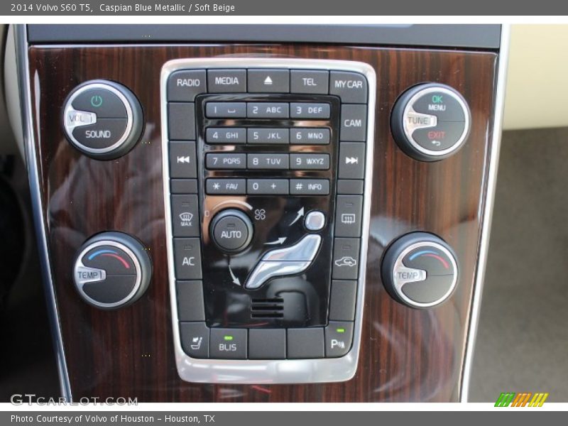 Caspian Blue Metallic / Soft Beige 2014 Volvo S60 T5