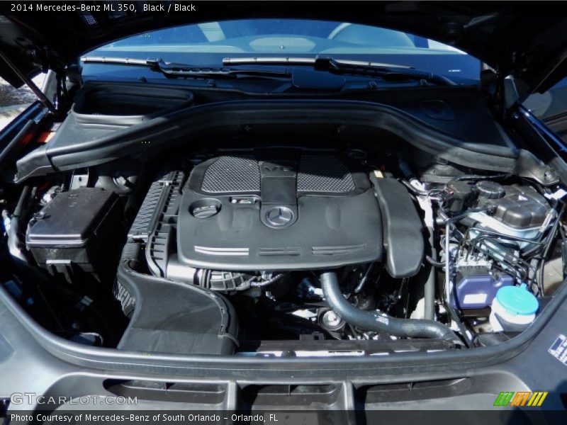 Black / Black 2014 Mercedes-Benz ML 350