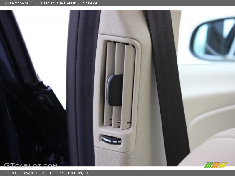 Caspian Blue Metallic / Soft Beige 2014 Volvo S60 T5