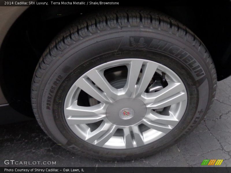 Terra Mocha Metallic / Shale/Brownstone 2014 Cadillac SRX Luxury