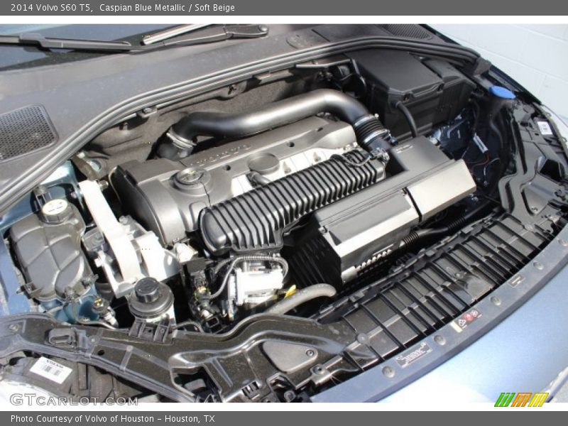 Caspian Blue Metallic / Soft Beige 2014 Volvo S60 T5