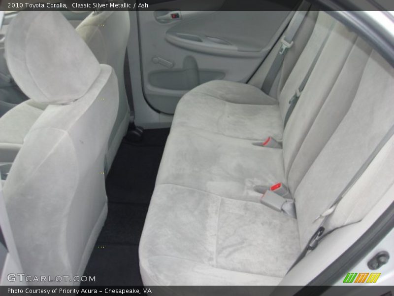 Classic Silver Metallic / Ash 2010 Toyota Corolla