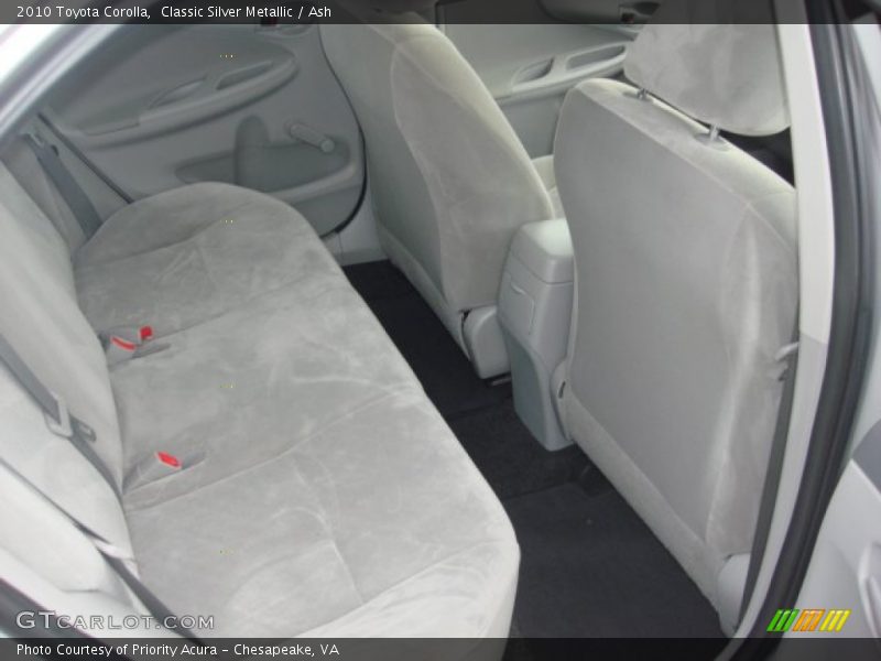 Classic Silver Metallic / Ash 2010 Toyota Corolla