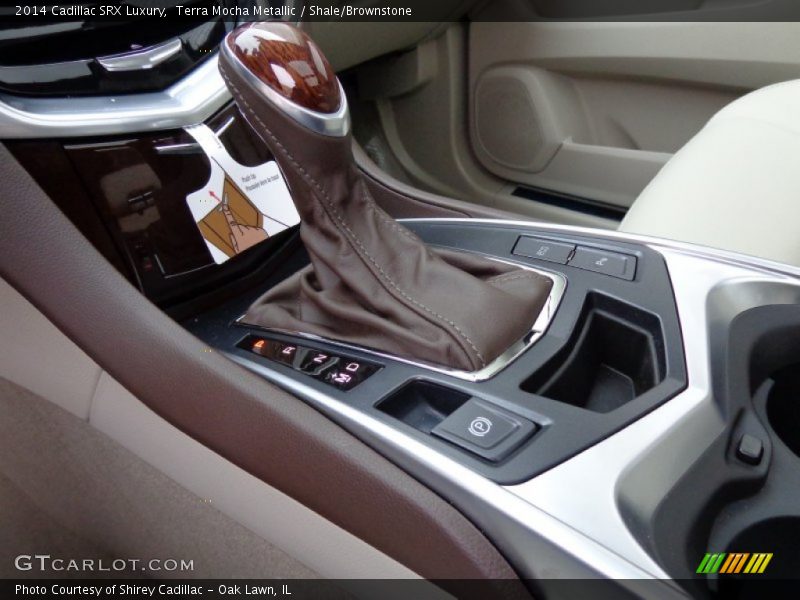 Terra Mocha Metallic / Shale/Brownstone 2014 Cadillac SRX Luxury