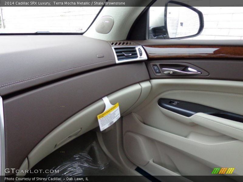 Terra Mocha Metallic / Shale/Brownstone 2014 Cadillac SRX Luxury
