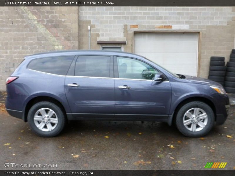  2014 Traverse LT AWD Atlantis Blue Metallic