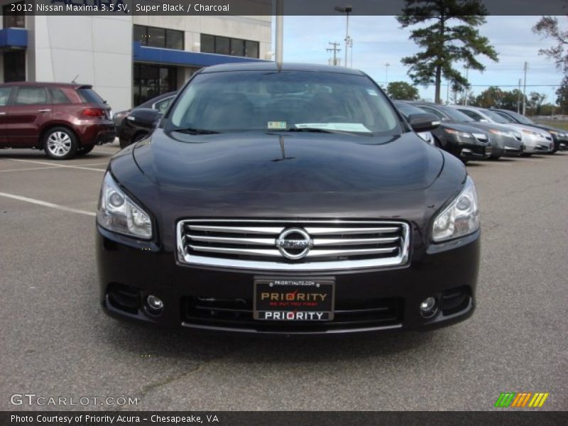Super Black / Charcoal 2012 Nissan Maxima 3.5 SV