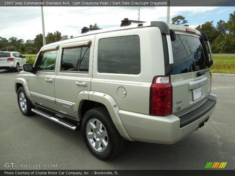 Light Graystone Pearl / Dark Slate Gray/Light Graystone 2007 Jeep Commander Overland 4x4