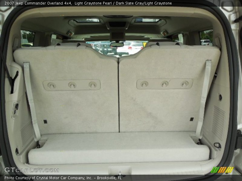Light Graystone Pearl / Dark Slate Gray/Light Graystone 2007 Jeep Commander Overland 4x4