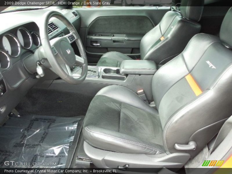 Front Seat of 2009 Challenger SRT8