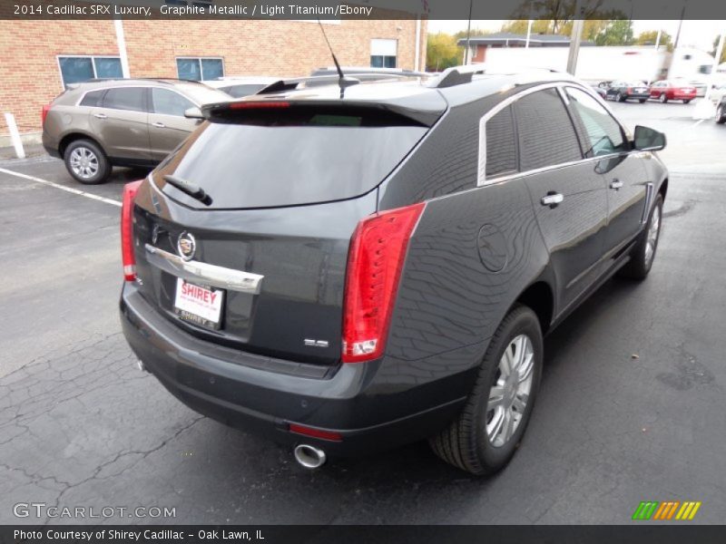 Graphite Metallic / Light Titanium/Ebony 2014 Cadillac SRX Luxury