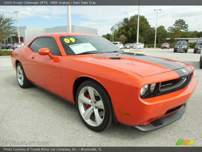 Front 3/4 View of 2009 Challenger SRT8