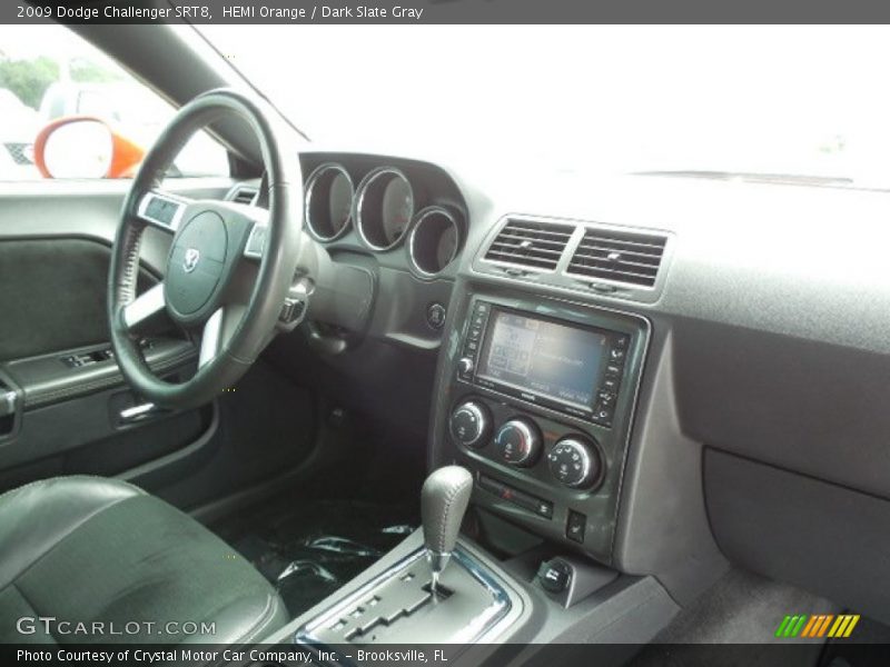 HEMI Orange / Dark Slate Gray 2009 Dodge Challenger SRT8