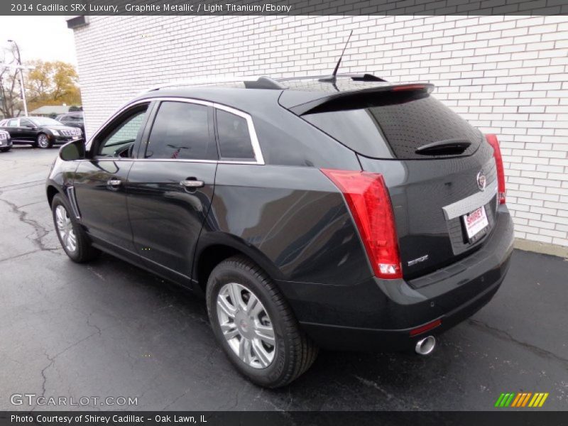 Graphite Metallic / Light Titanium/Ebony 2014 Cadillac SRX Luxury