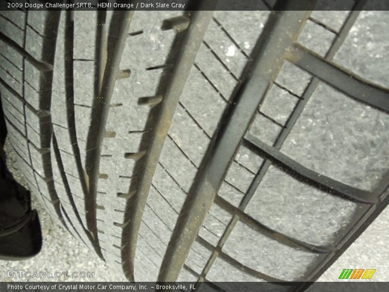 HEMI Orange / Dark Slate Gray 2009 Dodge Challenger SRT8