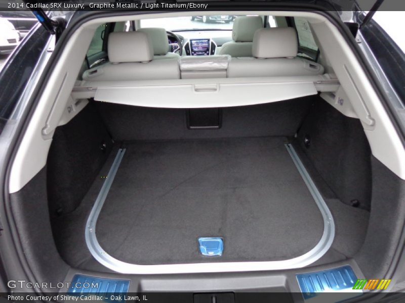 Graphite Metallic / Light Titanium/Ebony 2014 Cadillac SRX Luxury