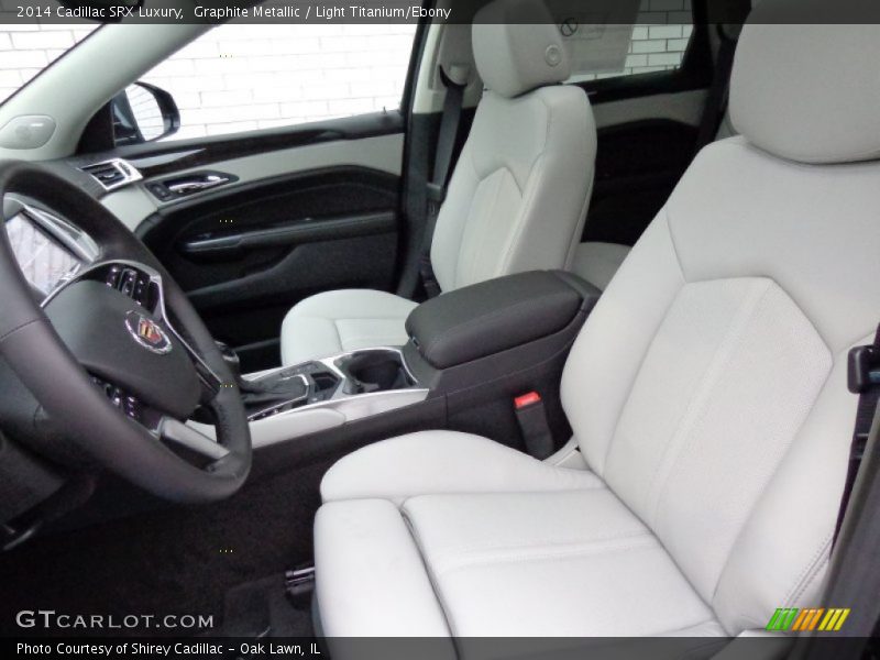 Graphite Metallic / Light Titanium/Ebony 2014 Cadillac SRX Luxury