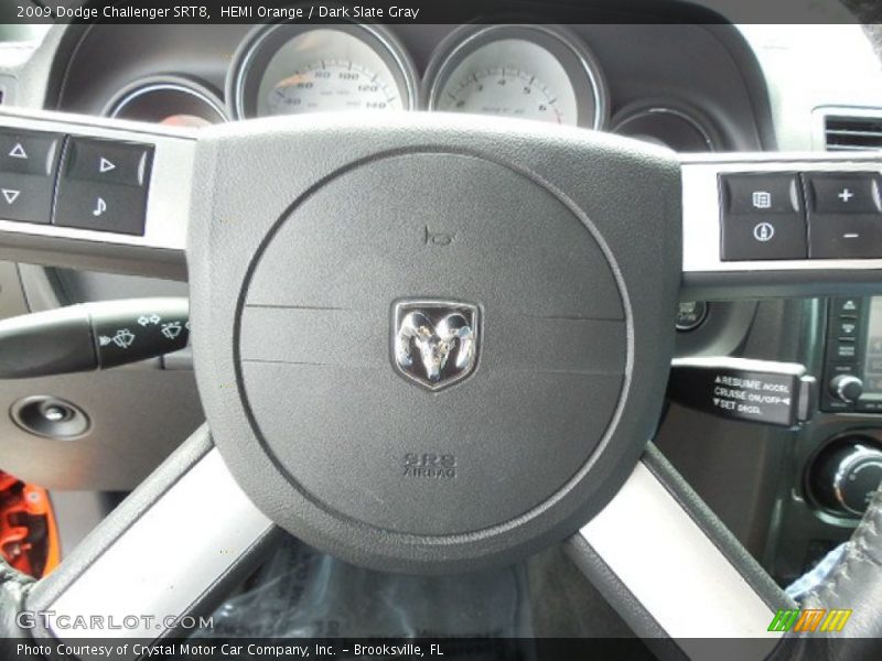 HEMI Orange / Dark Slate Gray 2009 Dodge Challenger SRT8