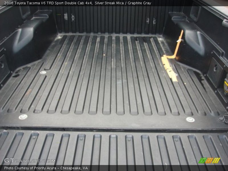 Silver Streak Mica / Graphite Gray 2008 Toyota Tacoma V6 TRD Sport Double Cab 4x4