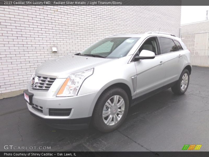 Radiant Silver Metallic / Light Titanium/Ebony 2013 Cadillac SRX Luxury FWD