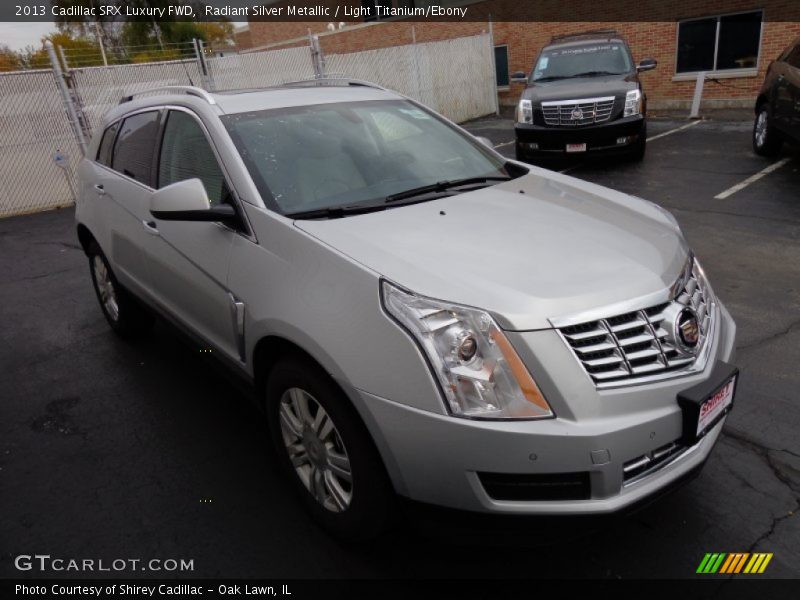 Radiant Silver Metallic / Light Titanium/Ebony 2013 Cadillac SRX Luxury FWD
