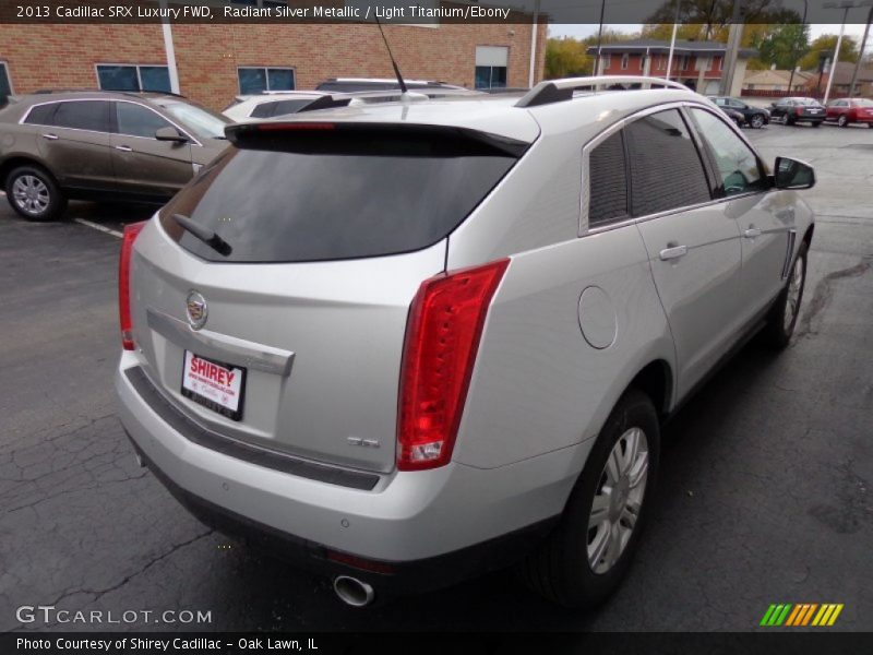 Radiant Silver Metallic / Light Titanium/Ebony 2013 Cadillac SRX Luxury FWD