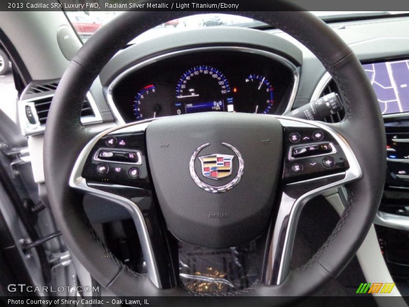 Radiant Silver Metallic / Light Titanium/Ebony 2013 Cadillac SRX Luxury FWD