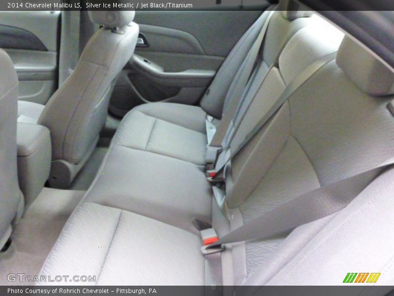 Silver Ice Metallic / Jet Black/Titanium 2014 Chevrolet Malibu LS