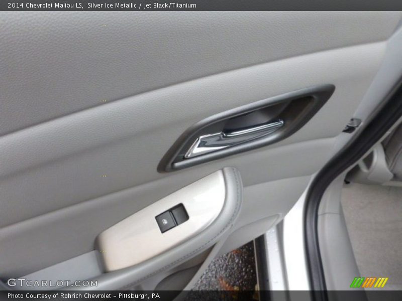 Silver Ice Metallic / Jet Black/Titanium 2014 Chevrolet Malibu LS