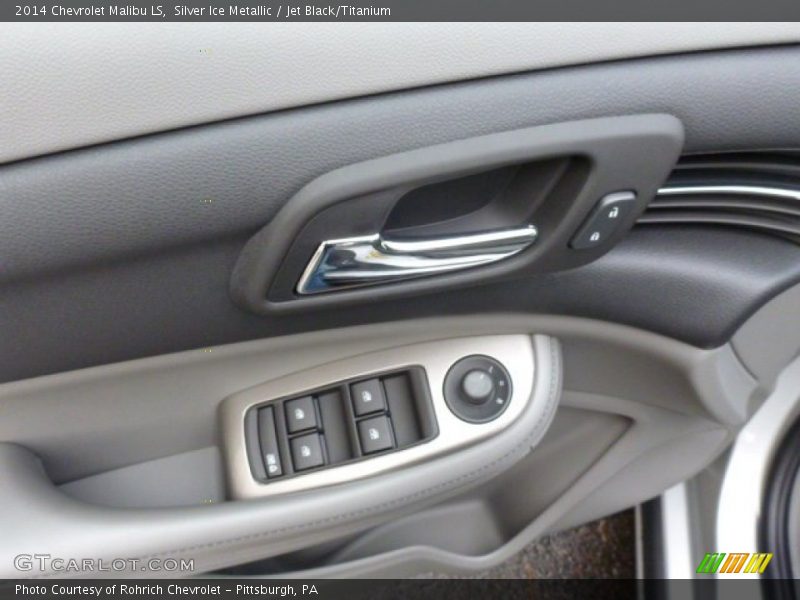 Silver Ice Metallic / Jet Black/Titanium 2014 Chevrolet Malibu LS
