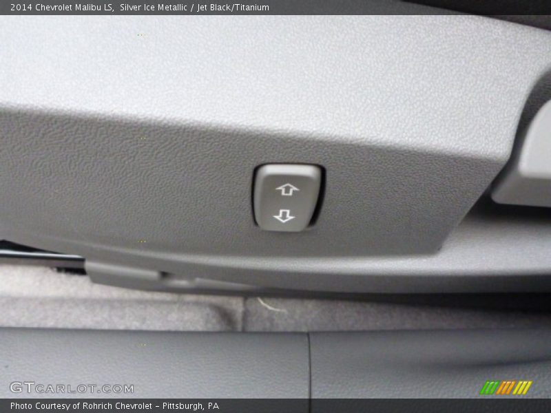 Silver Ice Metallic / Jet Black/Titanium 2014 Chevrolet Malibu LS