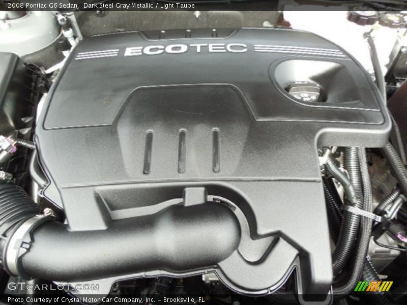 Dark Steel Gray Metallic / Light Taupe 2008 Pontiac G6 Sedan