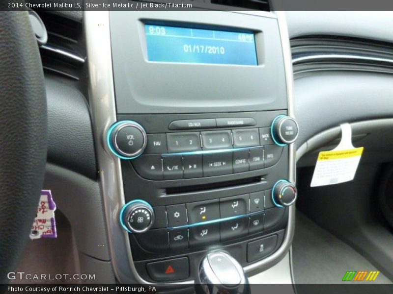 Silver Ice Metallic / Jet Black/Titanium 2014 Chevrolet Malibu LS