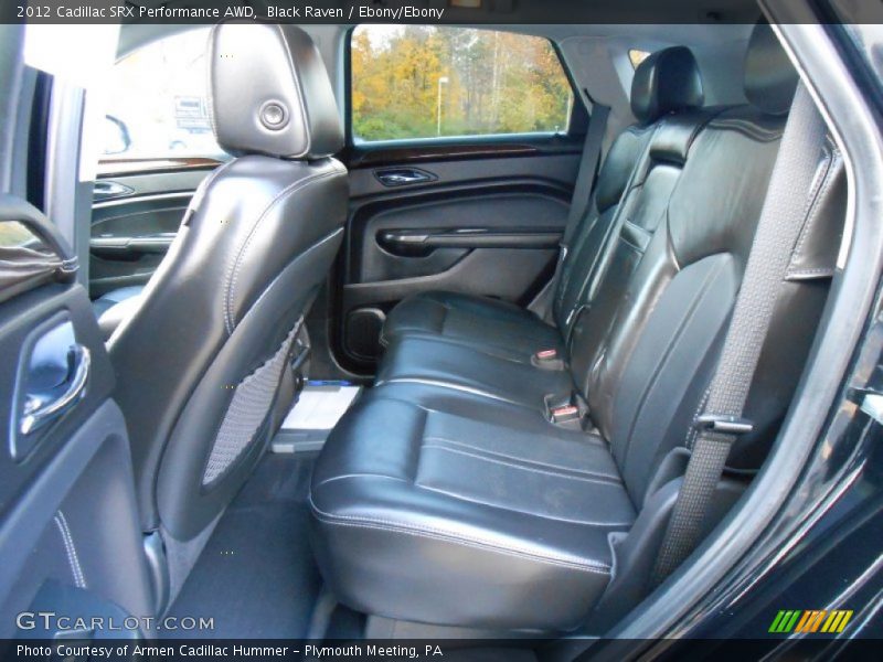 Black Raven / Ebony/Ebony 2012 Cadillac SRX Performance AWD