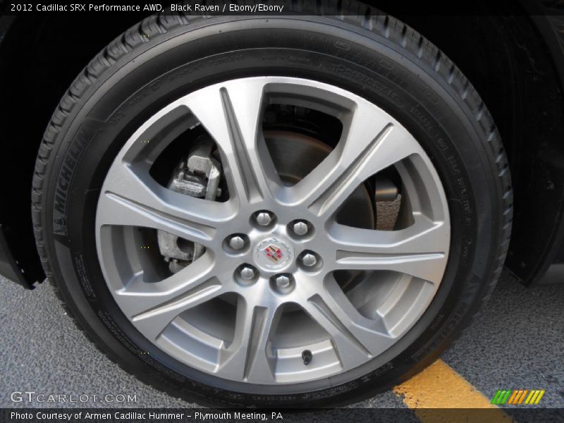 Black Raven / Ebony/Ebony 2012 Cadillac SRX Performance AWD