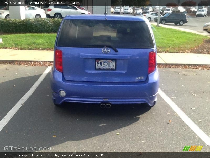 RS Murasaki Metallic / Dark Gray 2010 Scion xB